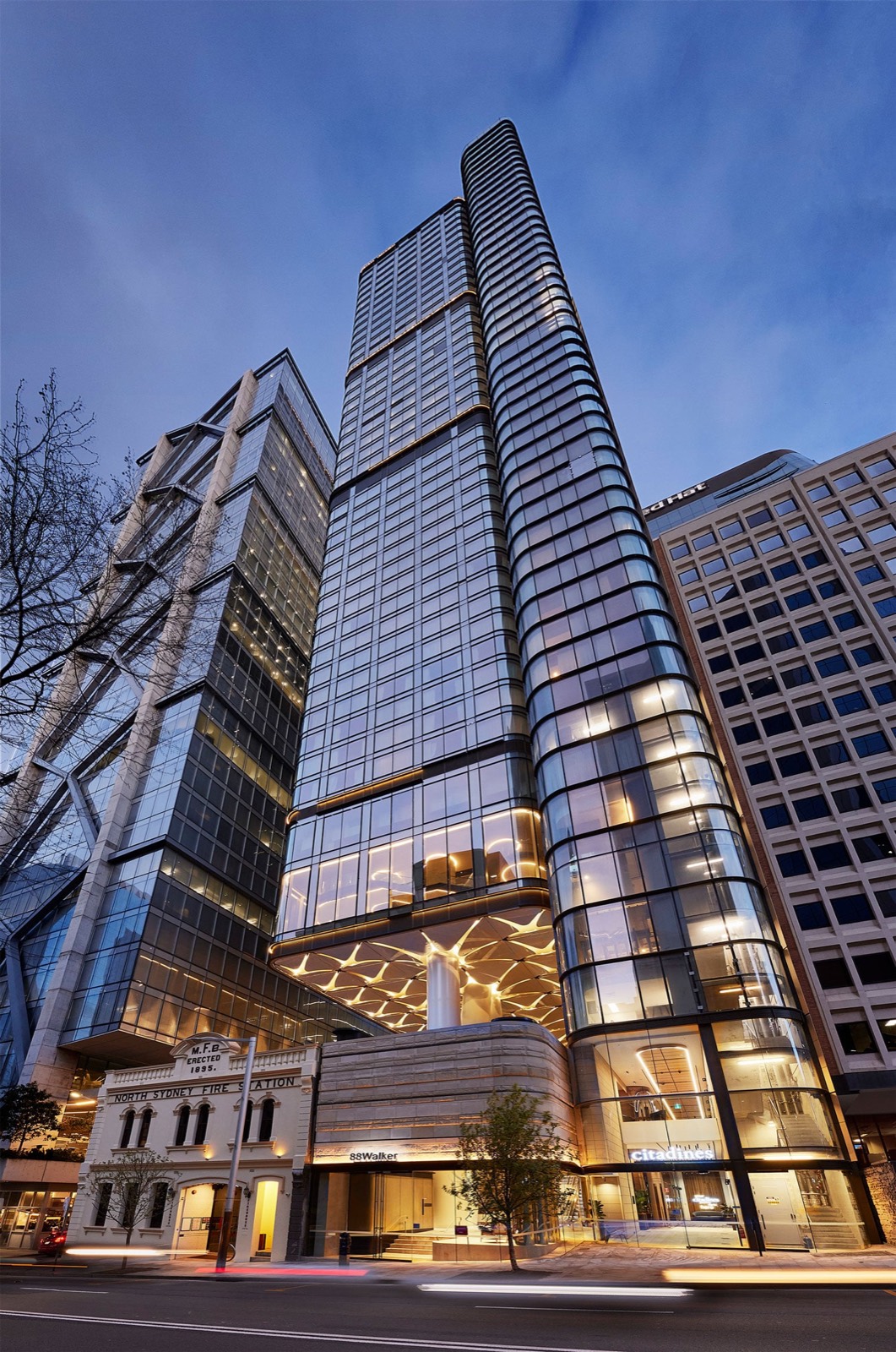 Citadines Walker, North Sydney building exterior